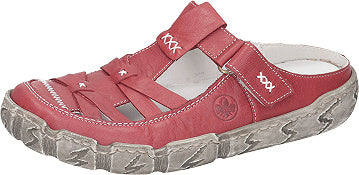 Rieker Clogs - rot 