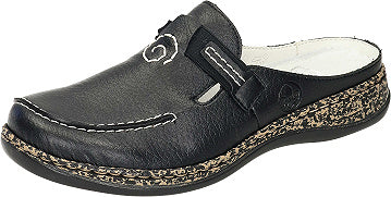 Rieker Clogs - schwarz 