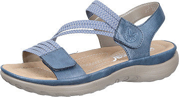 Rieker Sandaletten - blau 