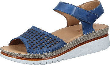 Manitu-Damen Sandaletten - blau (5)