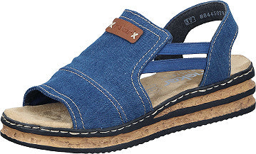 Rieker Sandaletten - blau (5) Art.Nr.: 910237-05