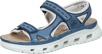Rieker Sandaletten - blau