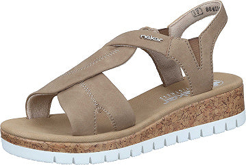 Rieker Sandaletten - beige 