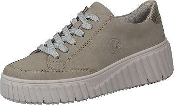 Rieker Schnürer - beige 