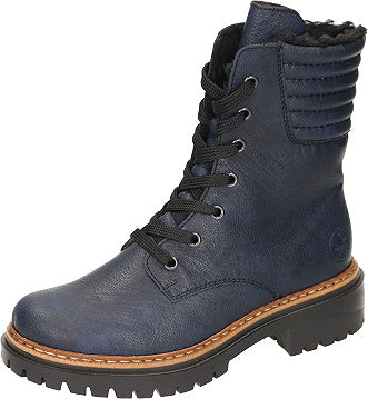 Rieker Stiefeletten - blau