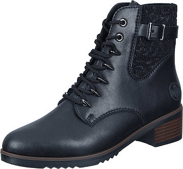 Rieker Stiefeletten - schwarz