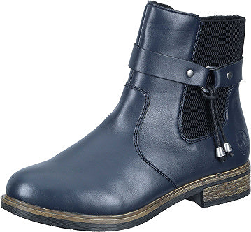 Rieker Stiefeletten - blau 