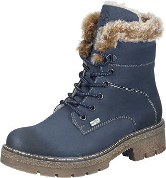Rieker Stiefeletten - blau 