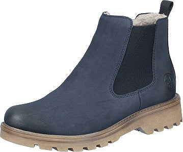 Rieker Stiefeletten - blau