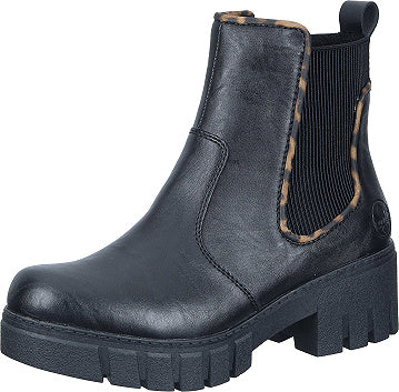 Rieker Stiefeletten - schwarz 