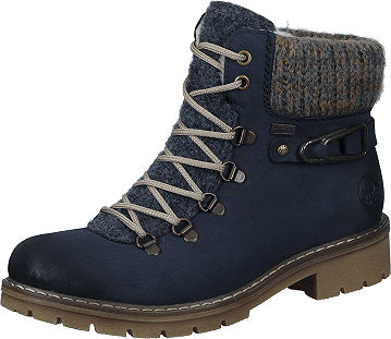 Rieker Stiefeletten - blau