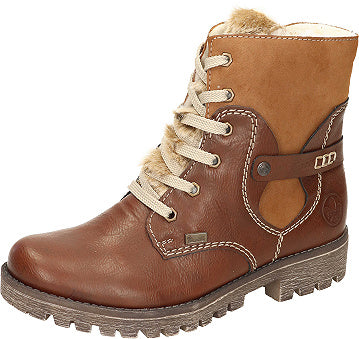 Rieker Damen Stiefelette - braun 