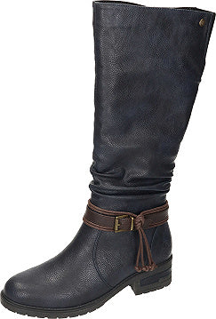 Rieker Stiefel - blau