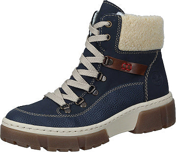 Rieker Stiefeletten - blau 