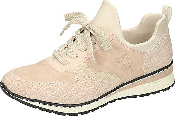 Rieker Damen Sneaker Mid - rosa 