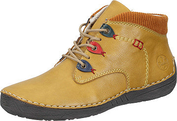 Rieker Stiefeletten - gelb