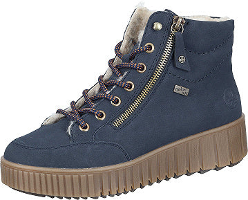 Rieker Stiefeletten - blau