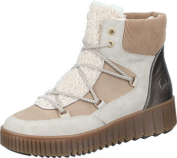 Rieker Stiefeletten - beige 