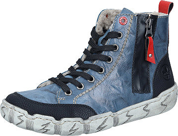 Rieker Stiefel - blau 