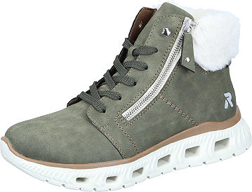 Rieker Stiefel - grün