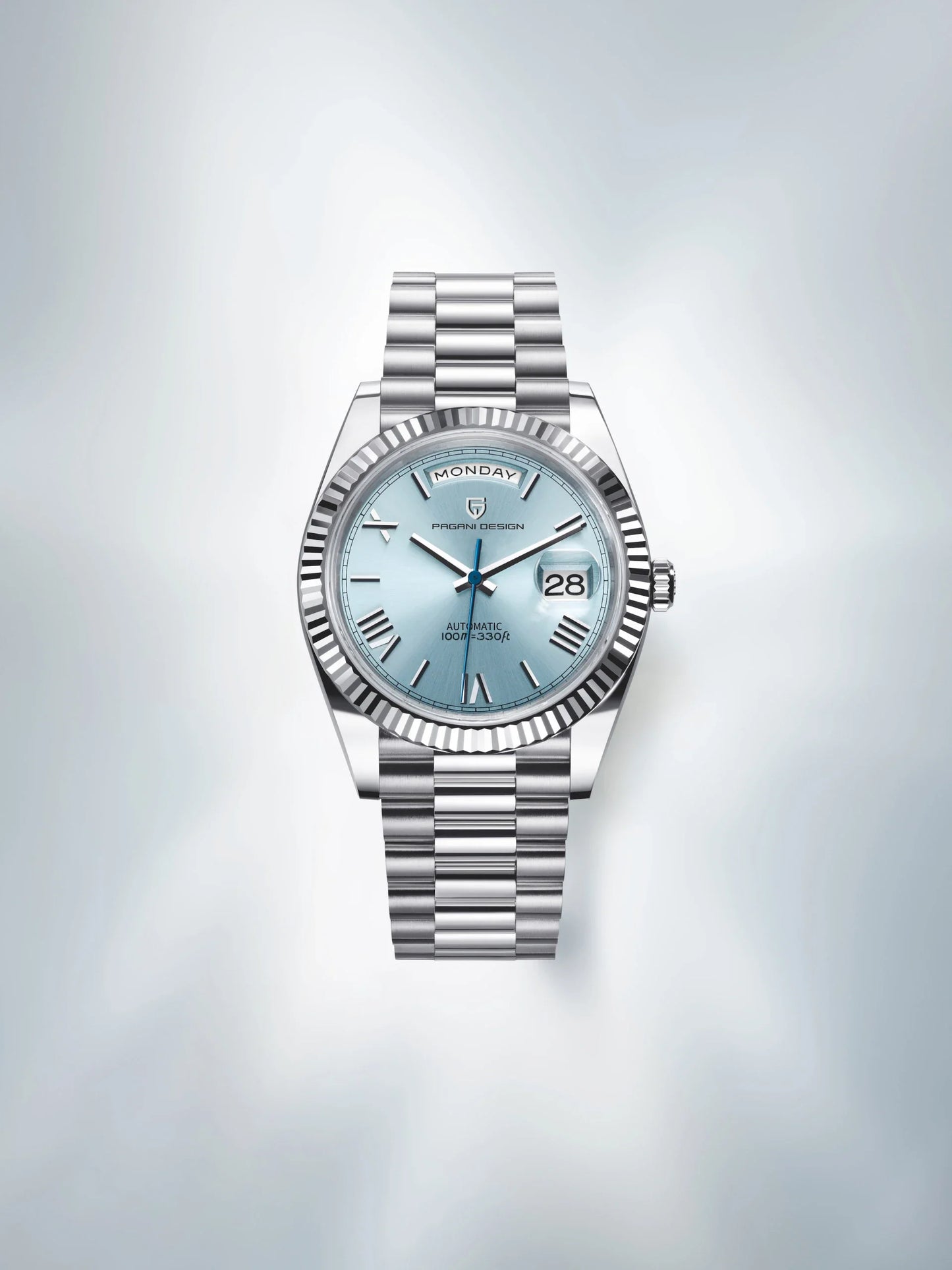 Pagani design dd36 gold grün v2 männer mechanische uhren luxus automatische uhr für männer 2024 neue ar saphirglas armbanduhr
