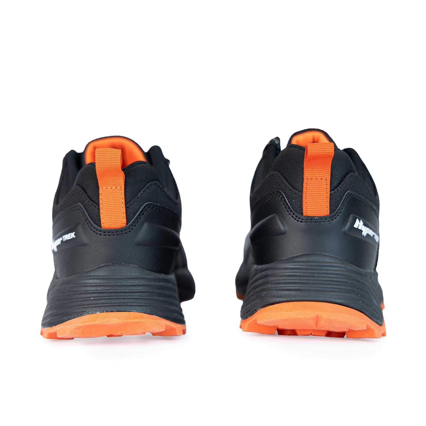 Alpine Mens Trail Shoe - Black/Orange-4