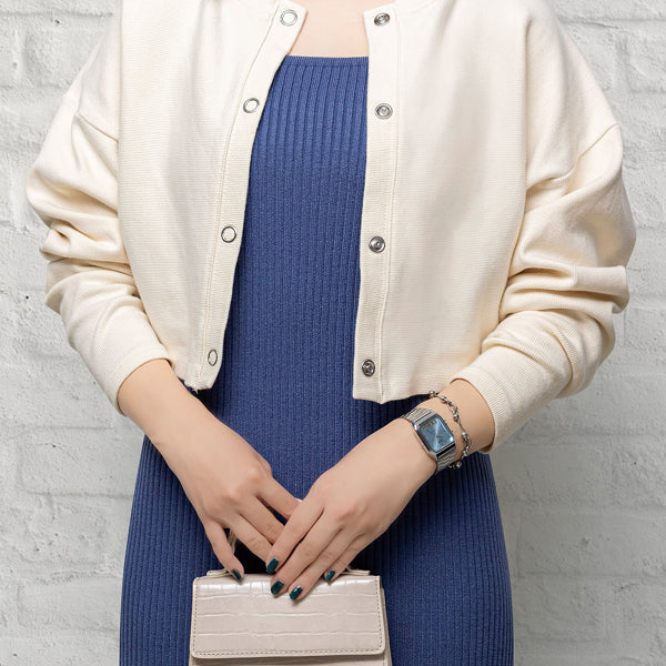 CASIO VINTAGE Mod. EDGY COLLECTION SUNRAY DIAL - LIGHT BLUE-5