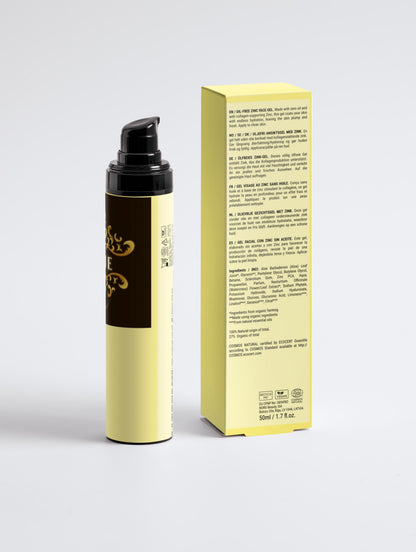 Oil-Free Zinc Face Gel for Men