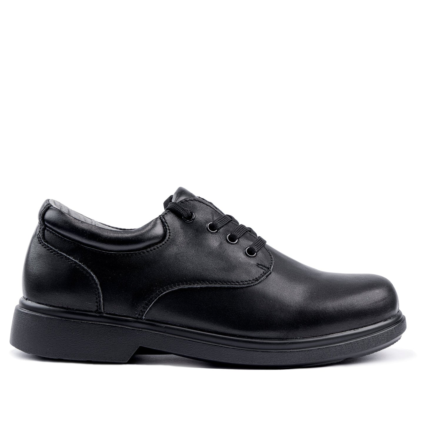 Class Junior Lace School Shoes - Black-0
