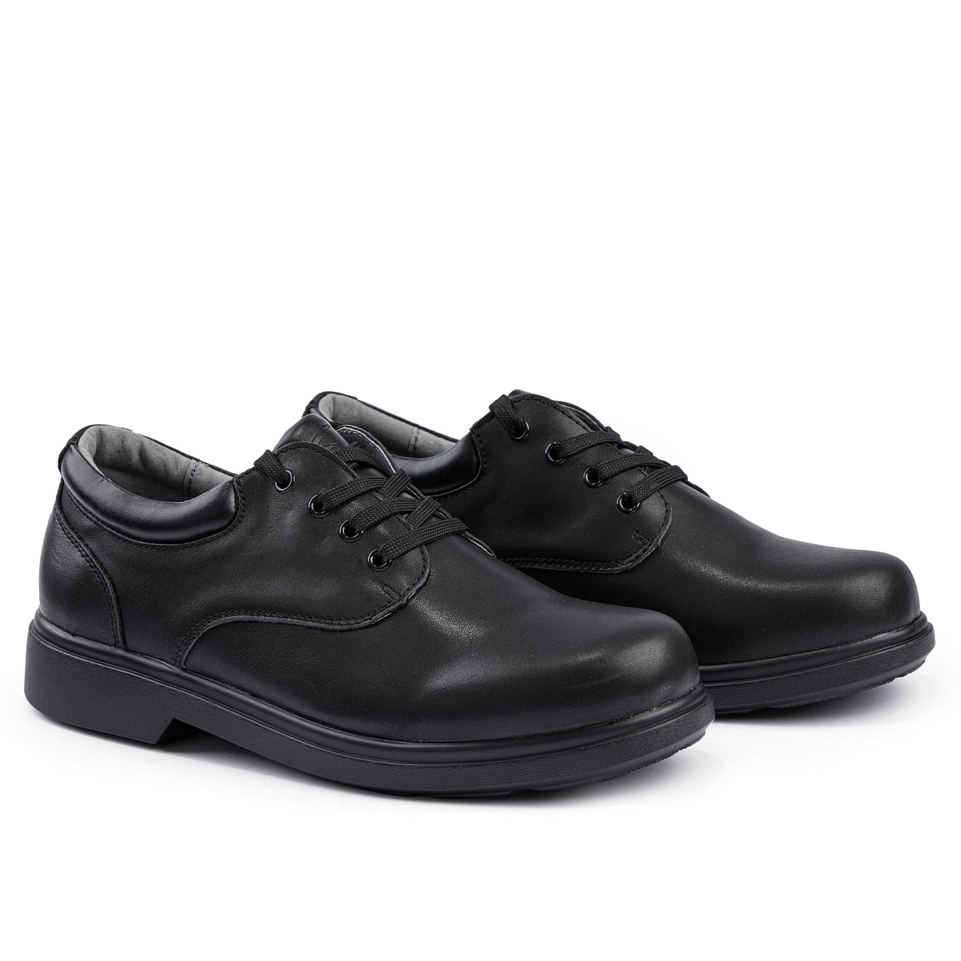 Class Junior Lace School Shoes - Black-2