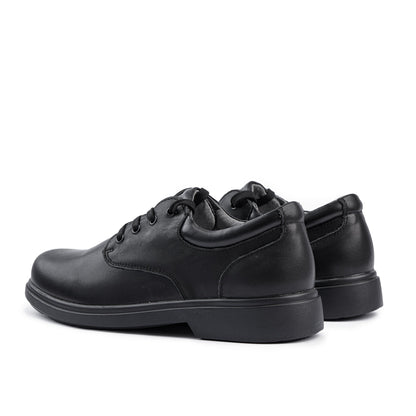 Class Junior Lace School Shoes - Black-3