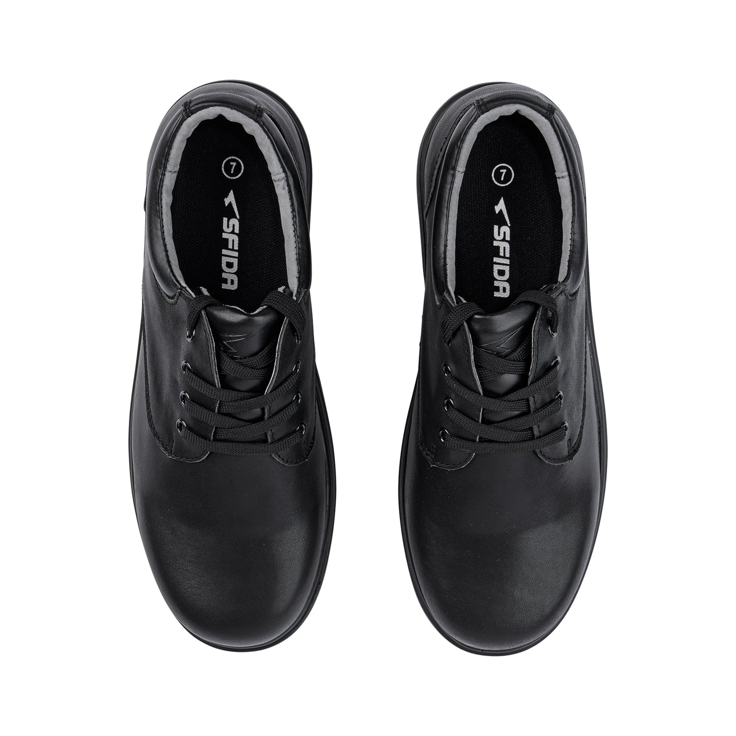 Class Junior Lace School Shoes - Black-1