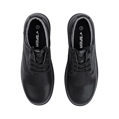 Class Junior Lace School Shoes - Black-1