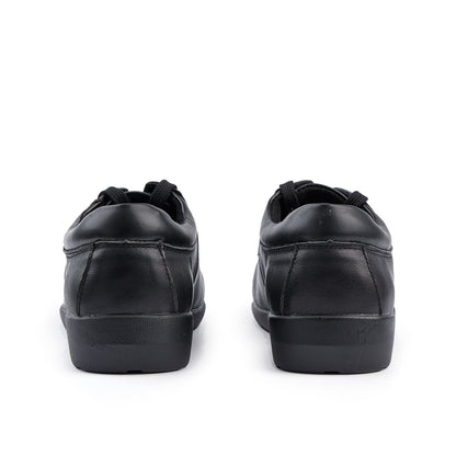 Emily Senior School Shoes - Black-3