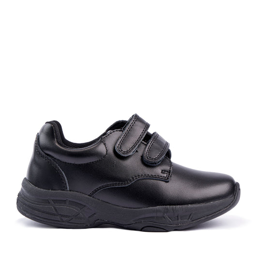 Indie Junior V Strap School Shoes - Black-0