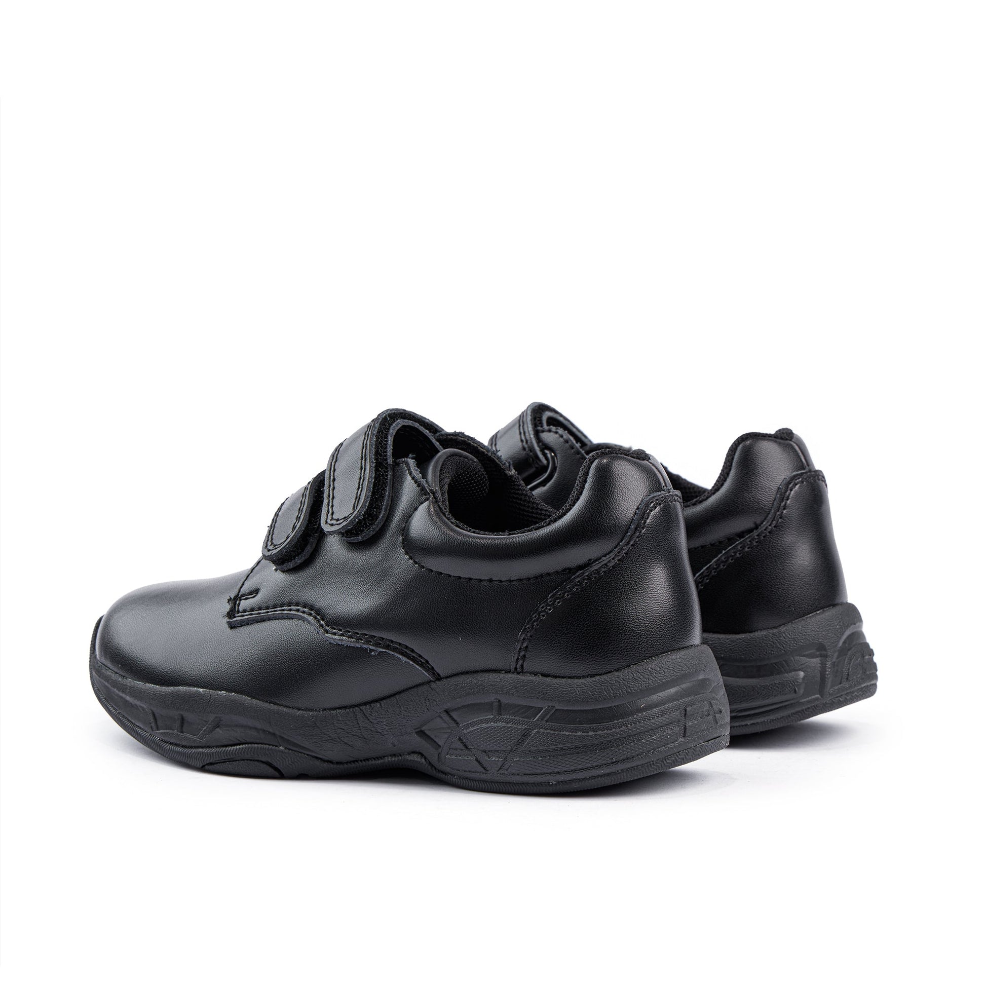Indie Junior V Strap School Shoes - Black-3