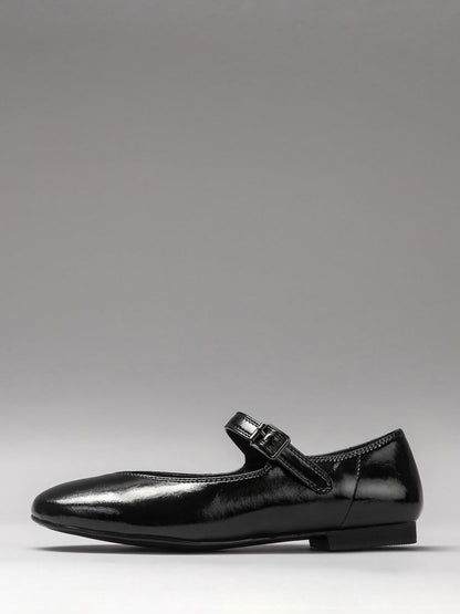 Women's leather shoes-0