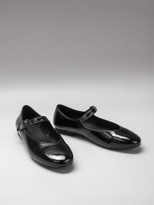 Women's leather shoes-1
