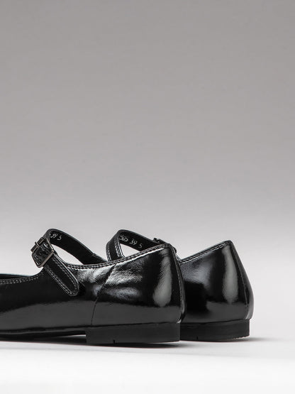 Women's leather shoes-4