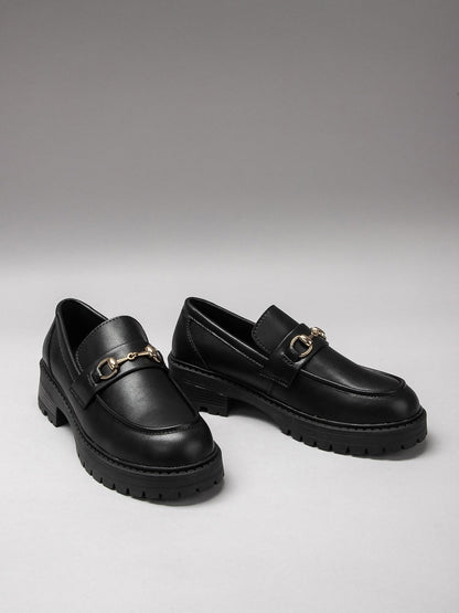 Women's leather shoes-1