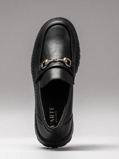 Women's leather shoes-3