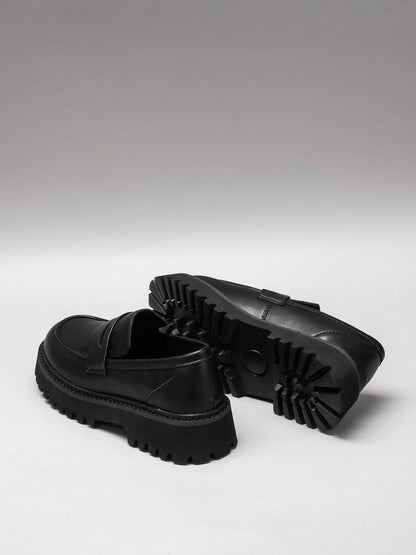 Women's leather shoes-2