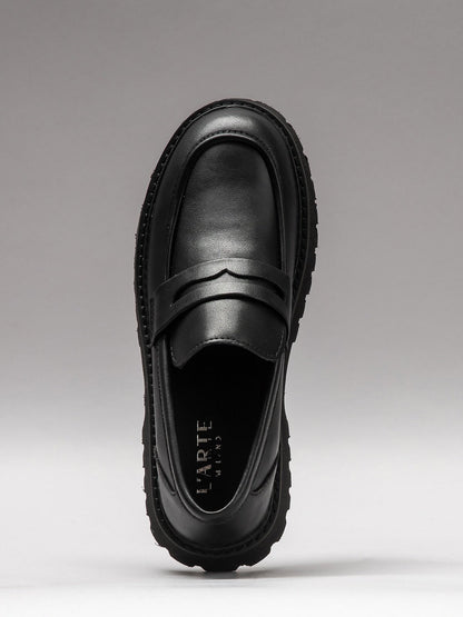 Women's leather shoes-3