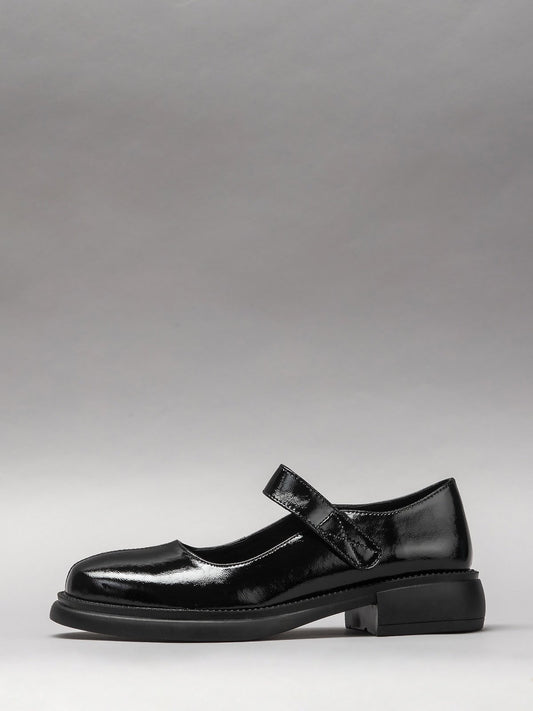 Women's leather shoes-0
