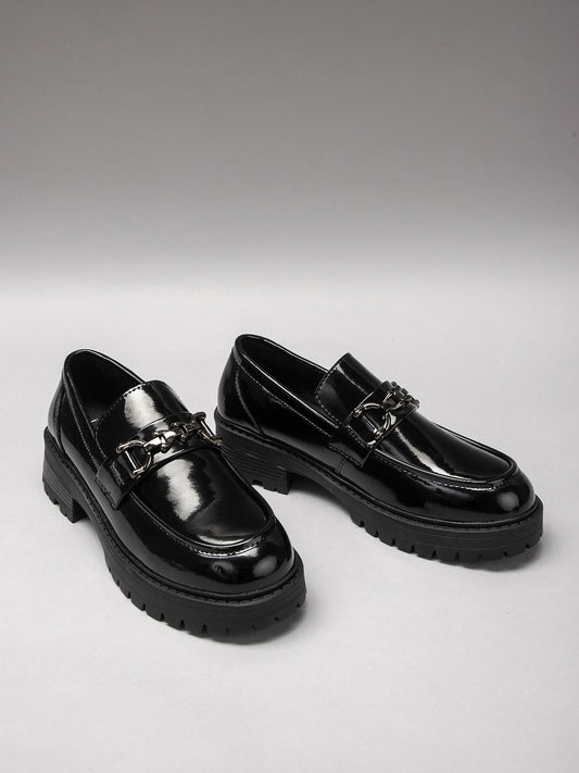 Women's leather shoes-1