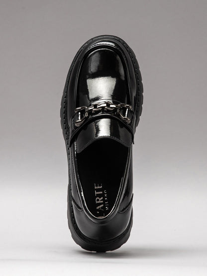 Women's leather shoes-3