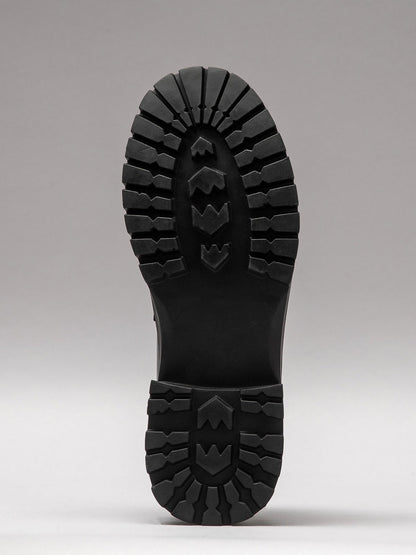 Women's leather shoes-4