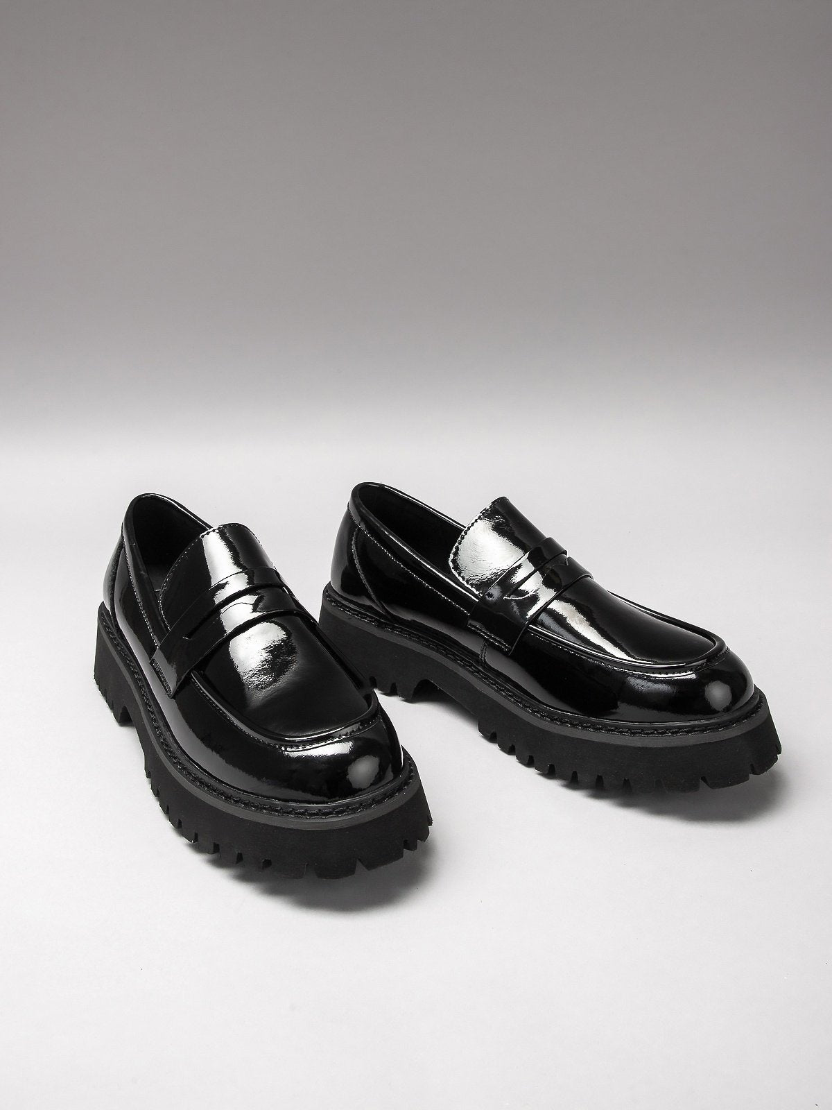 Women's leather shoes-1