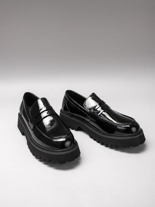Women's leather shoes-1