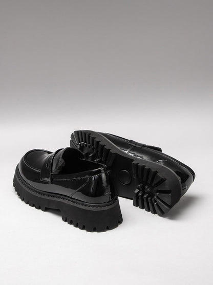 Women's leather shoes-2